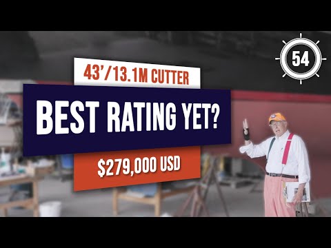 A Captain Q Favorite!! Shannon 43 Cutter Sailboat for sale - $279,000  | EP 54 #sailboatforsale