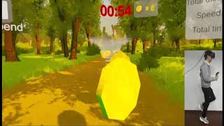 Best VR health care ,Part 1: VR walking and running along beautiful seabeach and sakura forests