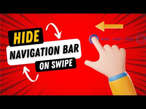 SwiftUI: Hide Navigation Bar On Swipe - iOS 17 - Xcode 15 thumbnail
