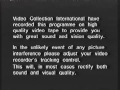 Video Collection Warning