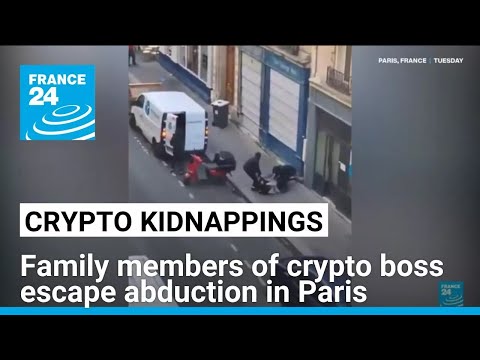 Daughter, grandson of crypto boss escape kidnapping in Paris • FRANCE 24 English