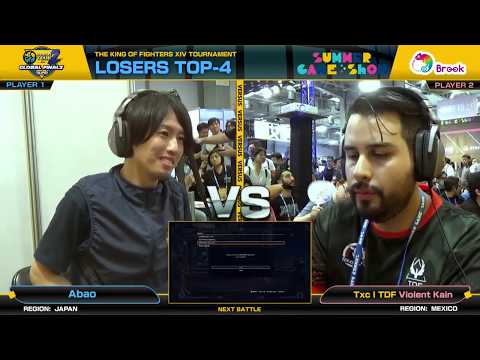 Abao (あば男) vs Violent Kain - KOF XIV Neo Geo World Tour Season 2 Global Finals TOP-8
