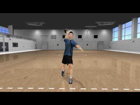 Straight shot — Basic technique 2 | Handball at school | IHF Education Centre