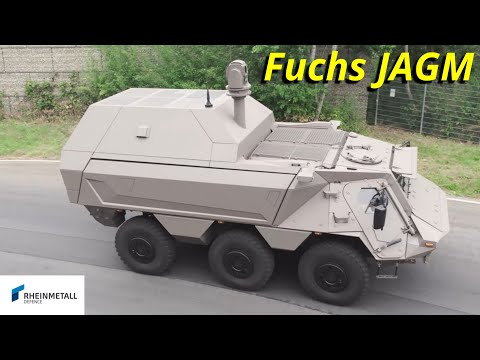 RHEINMETALLS NEUER GEPANZERTER GIGANT: DER FUCHS JAGM!. DEUTSCHLAND