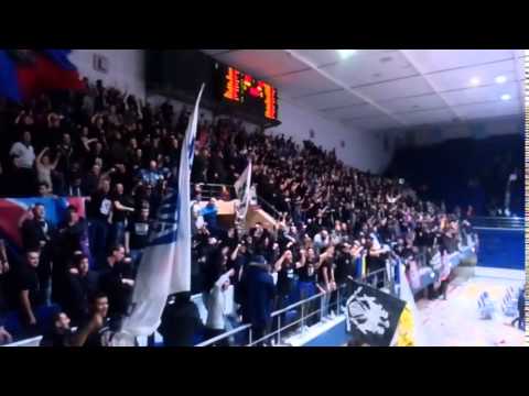 Suporter Steaua chant CSKA vs Aris - Феновете на Стяуа скандират ЦСКА срещу Арис