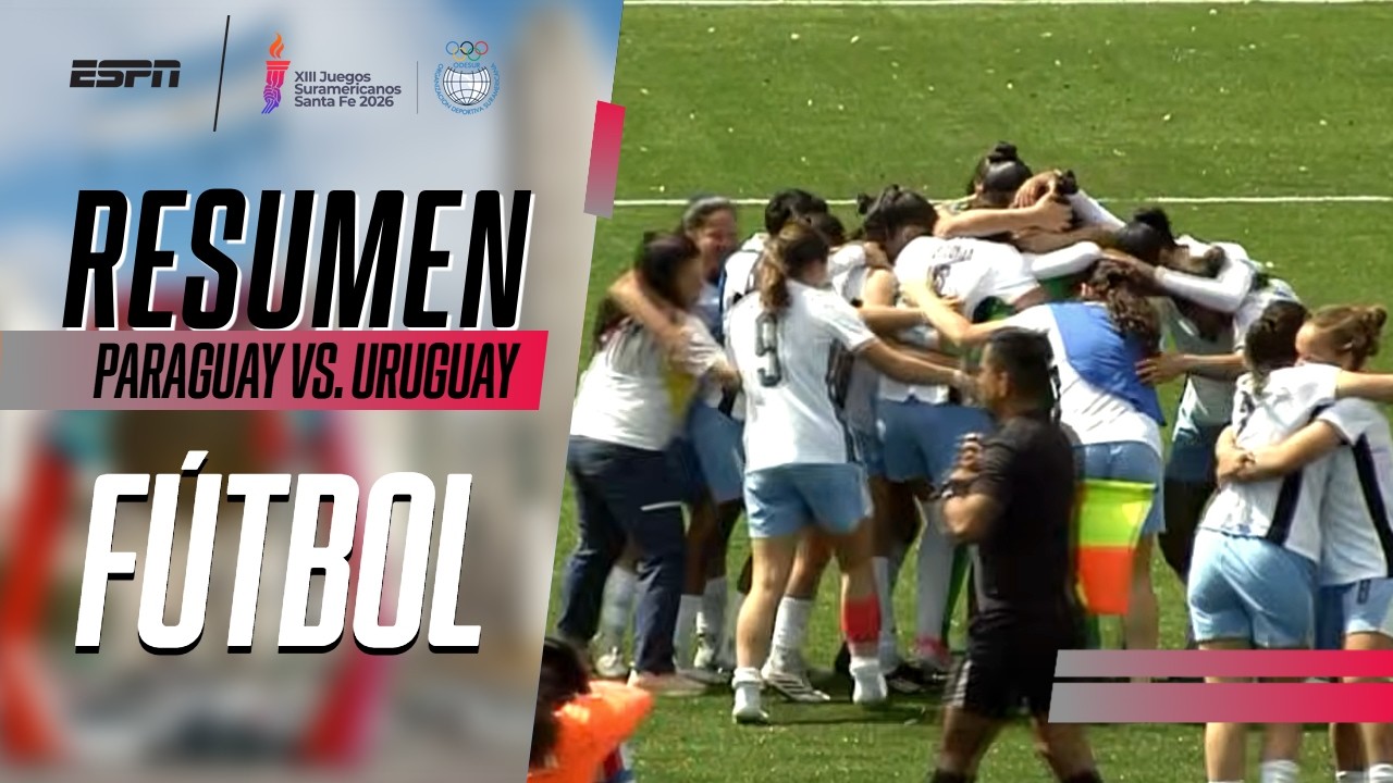 BRONCE PARA URUGUAY TRAS IMPONERSE EN FÚTBOL FEMENINO | Paraguay (2) 1-1 (4) Uruguay | RESUMEN