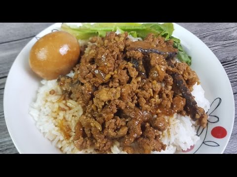 Taiwanese Minced Pork Rice