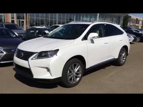 2015 Lexus RX 350 AWD White on Parchment - Technology Package Review - Alberta