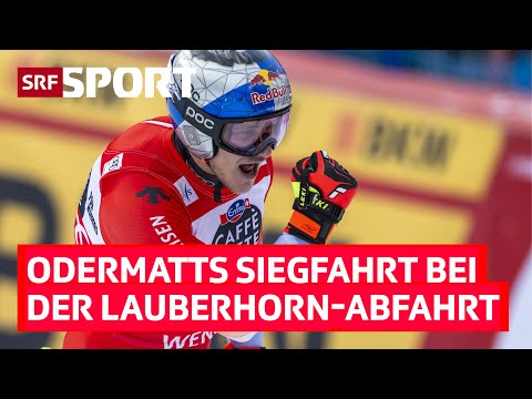 Odermatt with the Lauberhorn Masterclass 🥳 | SRF Sport