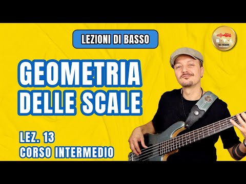 Bass Lessons #13 Intermediate Course - The Geometry of Scales