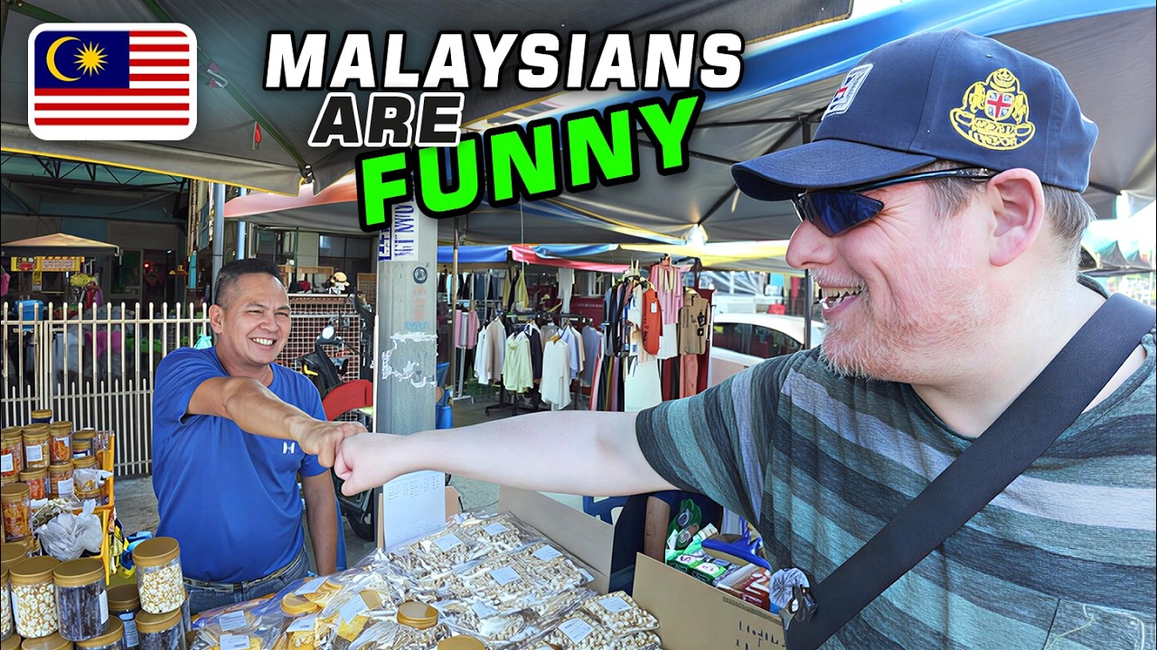 Only Local Penang Market… Until I Showed Up! 😂🇲🇾