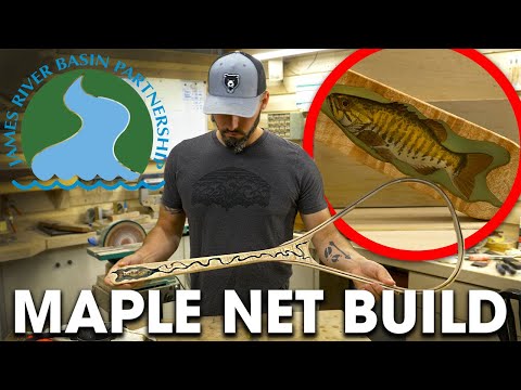 Wooden Fishing Net Build for a Great Cause