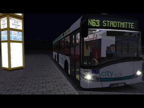 Let´s Play Omsi 2 #548 PC/GER (Themenwoche Sittingen V1.41 auf der Nachtbus Linie N63 ENDE)