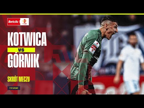 SKRÓT: KOTWICA KOŁOBRZEG - GÓRNIK ŁĘCZNA, GONILI, GONILI I DOGONILI ICH W 86. MINUCIE | 1. LIGA