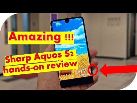 Amazing Sharp Aquos S2 hands on review
