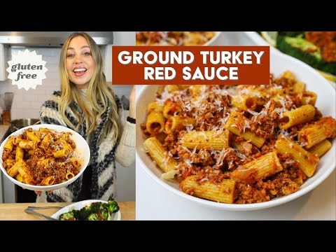 THE BEST GROUND TURKEY RED SAUCE! | Gluten-Free, Whole30 Modification | Cooking Class + Tutorial