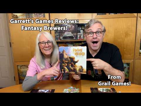 Garrett's Games Reviews: Fantasy Brewers from Grail Games