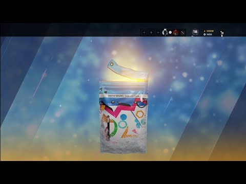 My last snow brawl pack opening, alpha pack opening - Rainbow Six Siege