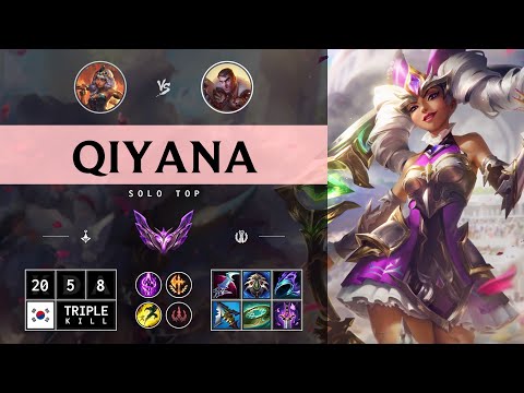 Qiyana Top vs Jayce - KR Master Patch 14.14
