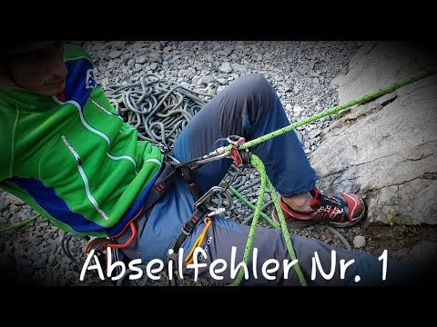 Abseilen Fehler Nr.1 - Fehlerpotential & Lösung - Kurzprusik