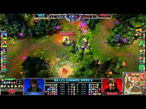 Velocity eSports (VES) vs Team Vulcun (VUL)  || NA LCS Summer 2013 W6D2 || Full Game HD