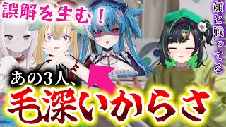 【語弊】従井ノラ、なまほしちゃん、社不寶アスティが毛深いという誤解を招く発言を貫き通す正義なぐる【深層組/切り抜き/正義なぐる】