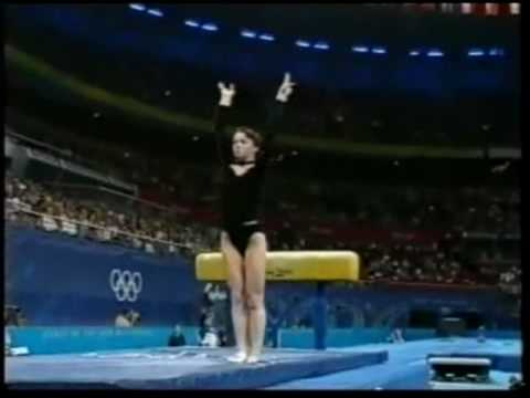 Joanna Skowronska (POL) 2000 Olympic Prelims - Vault 1