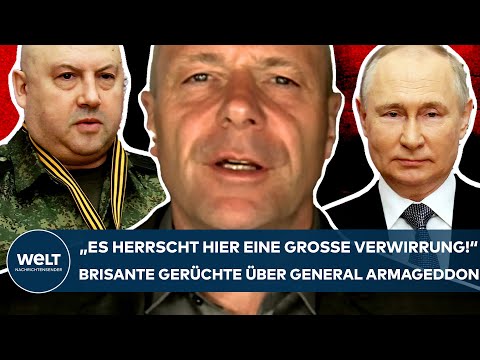 PUTINS KRIEG: "Es herrscht hier eine große Verwirrung!" Brisante Gerüchte über General Armageddon