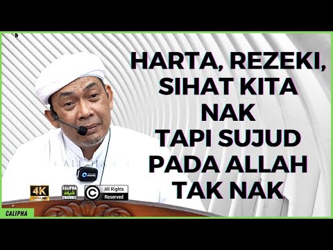 USTAZ AHMAD RIZAM - REZEKI, SIHAT, PANGKAT KITA NAK TAPI SUJUD PADA ALLAH TAK NAK