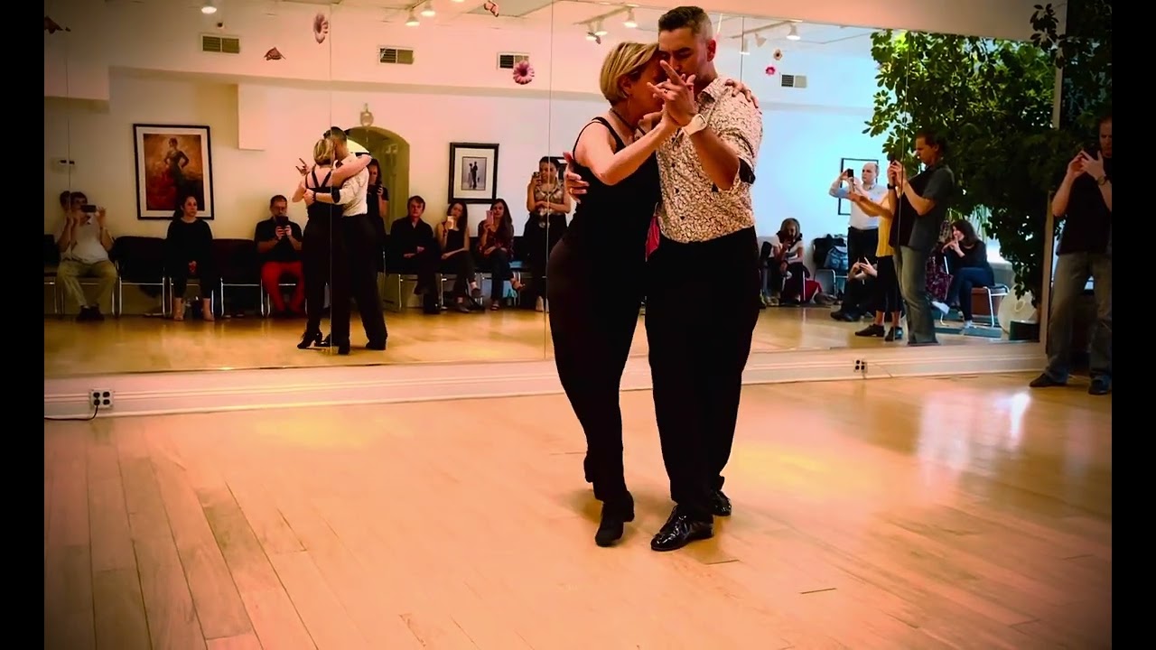 Fernanda Ghi and Eduardo Villalba class