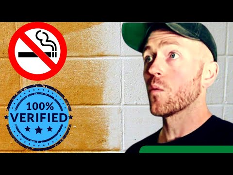 Effortless Cigarette & Nicotine Stain Removal: DIY Tips for Clean Walls & Ceilings