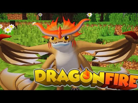 A Baby Dragon Is Born! | Minecraft DragonFire Episode 1