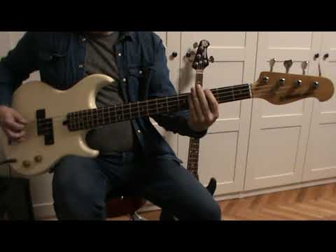 Yamaha BB400S 1980 Japan Vintage Bass Guitar Soundcheck