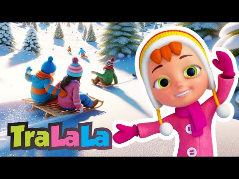 🛷 Săniuța fuge nimeni n-o ajunge + Alte cântece de iarnă -TraLaLa