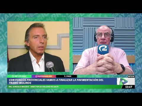 La provincia finalizará la pavimentación del tramo Molinos – Seclantás sobre la RN 40 - 9/10/26