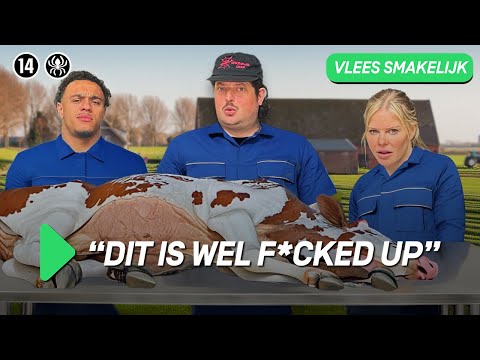 Onze KOE SLACHTEN en... ETEN?! | VLEES SMAKELIJK #4 | NPO 3