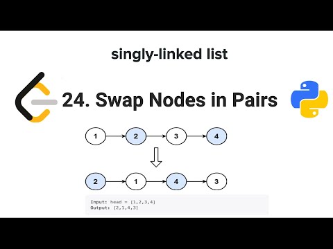 Swap Nodes in Pairs | LeetCode | LinkedList | Programming | Coding | Data Structure
