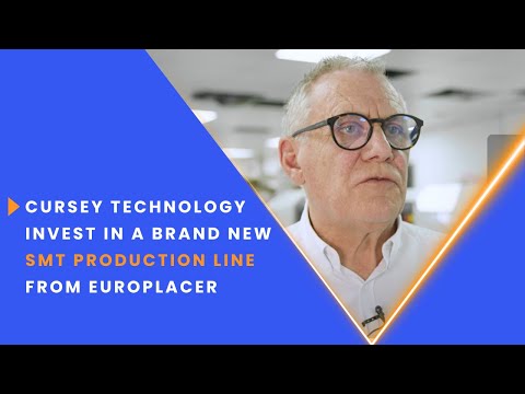 CASE STUDY: A brand new SMT production line from Europlacer for Cursey Technology