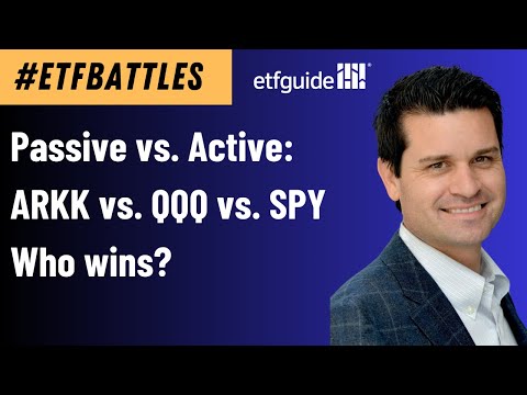 ETF Battles: - Active vs. Passive Triple Header - ARKK vs. QQQ vs. SPY!