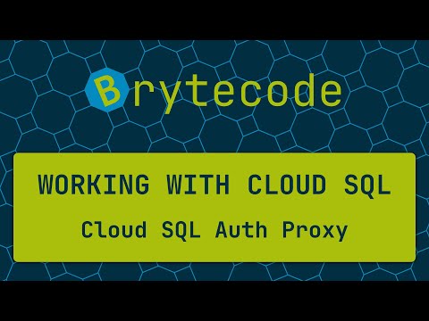 Cloud Sql Auth Proxy Working With Cloud Sql