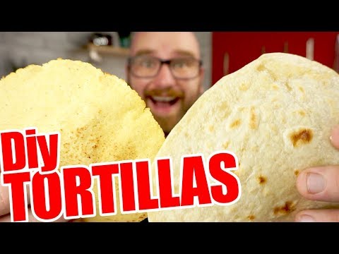 How to make Tortillas - Flour Tortillas and Corn...