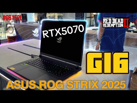 ASUS ROG Strix G16 #G615LP | UNBOXING #RTX5070