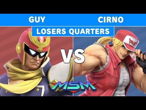 MSM Online 24 - Guy (Captain Falcon) Vs Cirno (Terry) Losers Quarters - Smash Ultimate