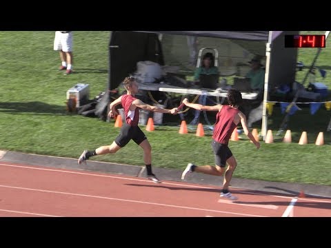 2017 TF - CIF-ss Prelims (D4) - 4x400 Relay (Boys, 5 Heats) (40-D4)