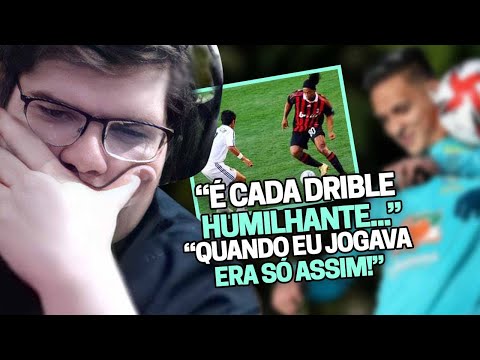 CASIMIRO REAGE: PORQUE OS BRASILEIROS SÃO REIS DO DRIBLE pt2 (FUTEBOL NACIONAL) | Cortes do Casimito