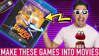 5 NINTENDO GAMES that NEED TO BE MADE INTO MOVIES 📽️🎮🕹️
