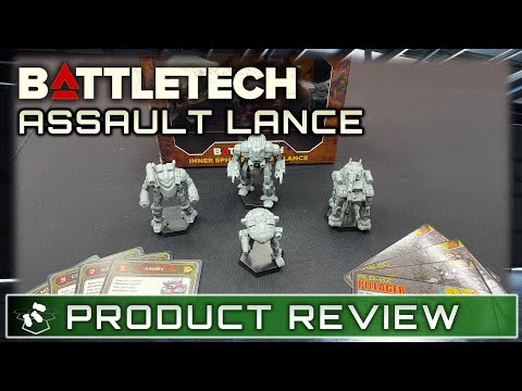 Inner Sphere Assault Lance | BATTLETECH | Force Pack Unboxing | Mercenaries | Product Review
