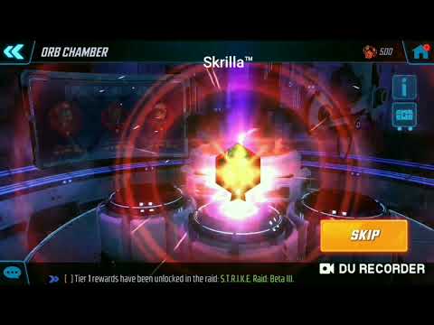 Opening first Elite Red Star Orb, Finally get a purple drop.