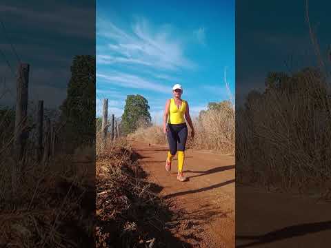 Caminhada sertaneja Comunidade Santa Rita município Vianópolis Goiás Brasil