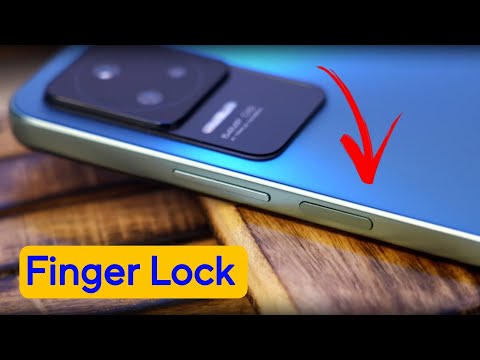 Poco F4 5g: Side Fingerprint Lock Settings | How to Set Fingerprint Lock in Poco F4 5g